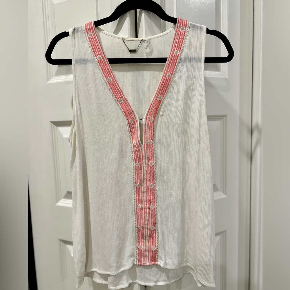 Young Fabulous & Broke semi sheer beachy tank